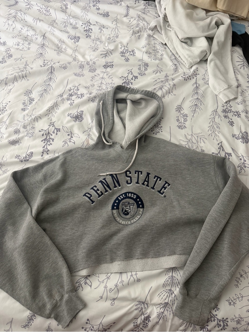 Cropped Penn state Hoodie Sweatshirt